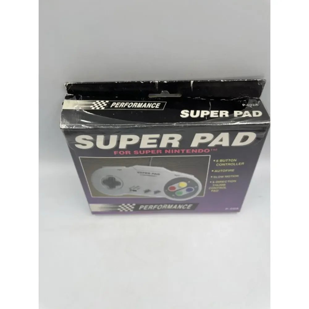 InterAct Super Pad Performance Controller P-032 (Super Nintendo, SNES) Open Box